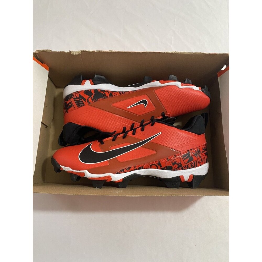 New Mens Size 14 Red Nike Alpha Menace 4 Shark NRG Football Cleats FQ4536 600